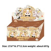 MM Suger Bébé Chat Thème Petit Sac Boîte Aveugle Cartoon Plush Cute Doll Backpack Pendant Decoration