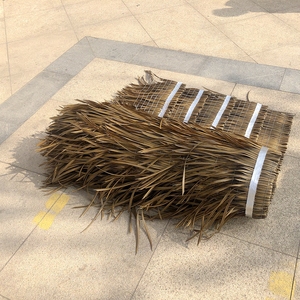 Lâu dài nhựa tổng hợp-thatch-mái thép gai dây nhôm lá sửa chữa chống cháy mô phỏng nhân tạo đồng bằng mái ngói - Product Image 2