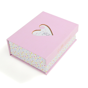 Custom Size Recyclable Baby <b>Memory</b> Gift <b>Box</b> Personalized Cardboard Packaging <b>Box</b> for Children and Newborn Keepsakes - Product Image 2