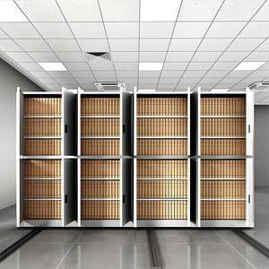 Mật độ cao di động kệ lưu trữ Tủ hồ sơ dày đặc giá máy nén di động hệ thống lưu trữ máy nén hồ sơ máy nén - Product Image 5