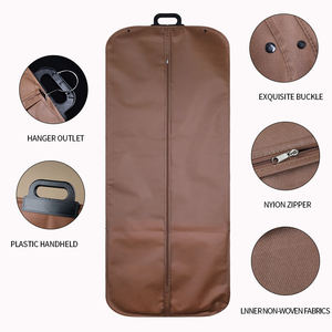 Wholesale Custom <strong>Duffel</strong> Garment Suit Bag Durable Non Woven Dustproof <strong>Mens</strong> Suit Cover Bag - Product Image 3