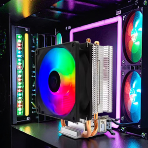 Enfriador de CPU Zeromaster RGB PWM con 4 Tubos de Calor, Ventilador LED para PC, Disipador de Calor para Computadora con Conector de 4 Pines - Product Image 6