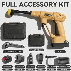 Lavadora <span class=keywords><strong>de</strong></span> Autos Inalámbrica <span class=keywords><strong>de</strong></span> Alta Presión con Batería <span class=keywords><strong>de</strong></span> Litio, Multiusos, <span class=keywords><strong>para</strong></span> Limpieza del Hogar, Exteriores o Jardín - Product Image 5