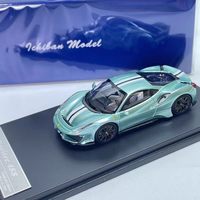 Modèle de voiture en alliage d'aluminium moulé sous pression à l'échelle 1:64 488 Pista pour l'exposition et les cadeaux