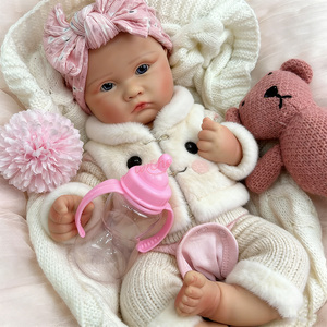 Bambole Reborn in Silicone Realistiche da 18 Pollici per Bambine, Peso Realistico, Perfette come Compagna da Abbracciare e Regalo per Alleviare l'Ansia - Product Image 5