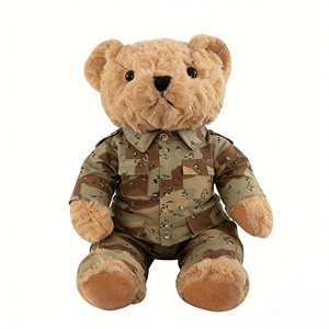 MSYO Ours en peluche personnalisé de haute qualité avec vêtements, costume d'ours en peluche à thème pour animaux en peluche, vêtements de poupée de Noël, vente en gros - Product Image 3