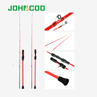 JOHNCOO — canne à pêche spinning ou Baitcasting à haute teneur en carbone, pour la pêche en eau salée
