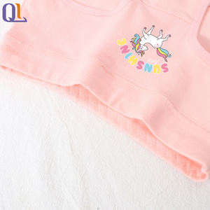 Ropa interior de algodón suave para niñas, bragas cortas para niñas y niños pequeños, bragas cortas con estampado bonito de unicornio - Product Image 4