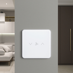 <span class=keywords><strong>T2</strong></span> Tuya ZigBee 1 Gang pour Smart Home Wall Switch Wholesale Touch Glass Panel avec courant neutre max 10A et tension max 250V - Product Image 2