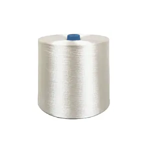 Sợi Tơ Nhân Tạo Tơ Nhân Tạo Viscose Trắng Keo Cao 100% 75D/30F Thân Thiện Với Môi Trường Loại A Sáng Ly Tâm