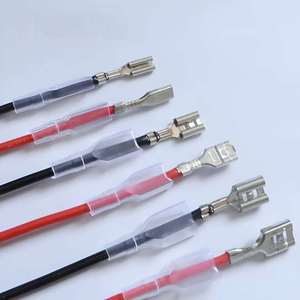 Sıcak satış 2.8mm 4.8mm 6.3mm erkek dişi konektörler bahar maça bıçak terminali Jumper tel - Product Image 1