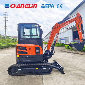 รถขุดขนาดเล็ก Changlin 100% ใหม่และเป็นของแท้ ขนาด 3.5 ตัน 4 ตัน แบบเลี้ยวศูนย์ พร้อมเครื่องยนต์ Euro V EPA4 - Product Image 3