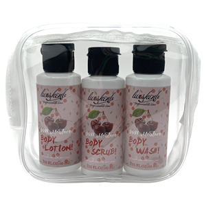 My logo Wholesale Luxury Body Care Spa Kit 3in1 Body Wash and Lotion Set Brightening Niacinamide Shower Gel Wholesale - Product Image 2