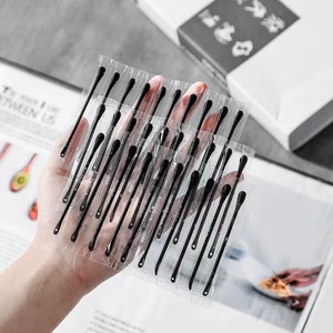 Multi Purpose Cotton Swabs 125mm Round <b>Head</b> Ear Pick Pimple Squeezer Individually Packaged 50pcs Box - Product Image 2