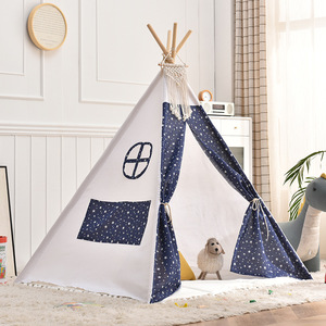 Nhà Máy Bán Hàng Trực Tiếp Bằng Gỗ Bông Lanh Có Thể Gập Lại Dễ Dàng Để Xây Dựng Trẻ Em Của Phòng Chơi Nhà Đặc Biệt Tùy Chỉnh - Product Image 4