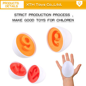 Lettres correspondant oeufs 26 pièces Alphabet couleur trieur Puzzle Pâques <span class=keywords><strong>Bingo</strong></span> jeu apprentissage motricité fine Montessori cadeau pour les enfants - Product Image 3