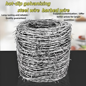 Alambre de púas de acero tipo concertina de doble <span class=keywords><strong>torsión</strong></span> con revestimiento galvanizado y de PVC, con cuchilla <span class=keywords><strong>simple</strong></span>, para cercas de seguridad agrícola - Product Image 1