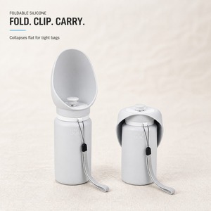 Portable Silicone Dog <b>Water</b> <b>Bottle</b> 550ml Pet Travel Drinking Cup Outdoor Walking Drinking Bowl - Product Image 3