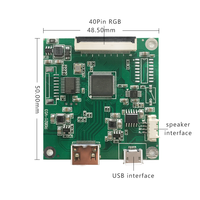 Écran rond circulaire de 2,1 pouces 480*480 IPS, écran LCD rond pour yeux de robot, montre intelligente, panneau d'écran TFT de 2,1 pouces