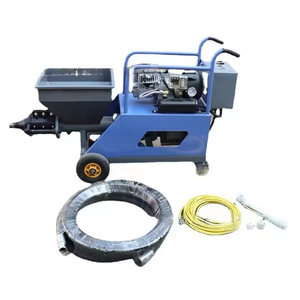 أفضل سعر ماكينة رش الجبس الأوتوماتيكية لتطبيق معجون الجدران ومونة الأسمنت - Product Image 6