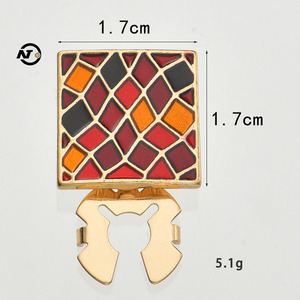 Bee Loạt Trang Trí Khuy Măng Sét Sinh Động Dễ Thương Trang Phục Hợp Kim Kẽm Kim Loại Bao Phủ Nút Cho EU Chúng Tôi Người Đàn Ông Phụ Nữ Áo Sơ Mi - Product Image 3