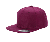 Topi Snapback Pria Berkualitas Tinggi Grosir, Desain Kustom 5/6 Panel, Bordir 3D Puff, Sablon Logo, Gaya Hip Hop