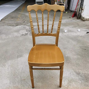 Sedie Impilabili Napoleon Economiche per Matrimoni in Oro, <span class=keywords><strong>Argento</strong></span> <span class=keywords><strong>e</strong></span> Bianco - Product Image 1