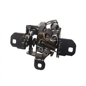 Cerradura de Capó para Volkswagen 1J0823509C 88230122701, Acero Negro, para Bora, Jetta, Golf, Repuesto para el Compartimento del Motor - Product Image 2