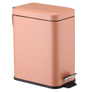 Contenedor rectangular de hierro, papelera de cocina, bote de basura - Product Image 1