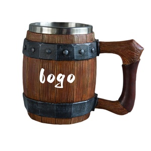Juego de tazas de Alemania al por mayor Barra de recuerdo de madera herramientas jarra de <span class=keywords><strong>cerveza</strong></span> de alta capacidad restaurante vikingo bebiendo <span class=keywords><strong>cerveza</strong></span> para reunión familiar - Product Image 1