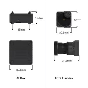 كاميرا CADDX للرؤية الليلية بدون ضوء مع مجموعة VTx تناظرية، 0 لوكس، نطاق ديناميكي واسع فائق، 1500TVL، مجال رؤية 120 درجة، أبيض وأسود، 50/60 إطار في الثانية، 4:<span class=keywords><strong>3</strong></span> للطائرات بدون طيار - Product Image 6