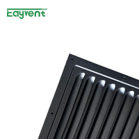 Grille extérieure en aluminium pour CVC, résistante aux intempéries, avec grille de ventilation anti-pluie et maille pour l'admission et l'évacuation de l'air