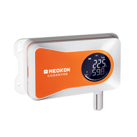 Sensor Inalámbrico de Temperatura y Humedad Interior con Batería para Edificios Inteligentes, Modelo MD-S277HT ODM