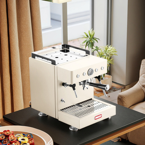 Cafetera Espresso Semiautomática MDK MC-1 Programable, Eléctrica, de Acero Inoxidable, de Doble Uso, para Hogar, Comercial, Auto y RV - Product Image 2