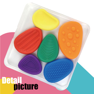 Đồ chơi cảm giác giảm căng thẳng bằng đá dành cho trẻ tự kỷ, đồ chơi silicon giúp trẻ bình tĩnh - Product Image 3