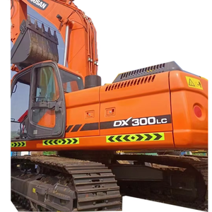 Excavatrice sur chenilles d'occasion Doosan 300LC-7, machine d'occasion durable, excavatrice Doosan d'origine de 30 tonnes, moteur Doosan - Product Image 1