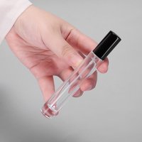 Mini Botella de Perfume Personalizada con Atomizador, 5ml 10ml 15ml 30ml 50ml 100ml, Tamaño de Prueba, Recargable, con Tapa de Rosca y Atomizador de Aluminio