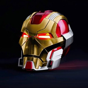 El Popular <span class=keywords><strong>Casco</strong></span> Inteligente Electrónico Warrior con Control por Voz - Se Desplega Automáticamente y se Controla por Voz Accesorio Vestible. - Product Image 6