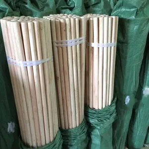 מפעל ניקוי קידום מכירות כלים לספק מטאטא עץ טבעי ידית מוטות עץ מטאטא מקל