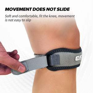 Rodillera ajustable, banda rotuliana, banda de soporte para tendinitis de <span class=keywords><strong>rodilla</strong></span> de puente, rodillera, bandas de menisco, equipo de protección deportiva - Product Image 3