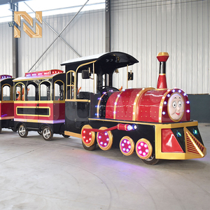 Treno Passeggeri Elettrico Senza Binari Nova Rides <span class=keywords><strong>Thomas</strong></span> Train per Strade Pedonali - Set Treno <span class=keywords><strong>Thomas</strong></span> Senza Binari - Product Image 5