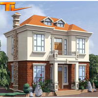 Maison préconditionnée de luxe en acier, design moderne, idéale pour une maison légère