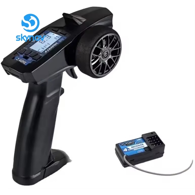 Turbo Racing P32 91803G-C 2.4G 4CH Remote Controller LCD Display Waterproof Radio Transmitter RC Cars Boats Drone FPV Compatible