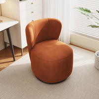Einpersonen-Balkonsofa, minimalistischer Freizeitstuhl für Faule, Designer-Schminkhocker fürs Schlafzimmer, luxuriöse Leichtigkeit