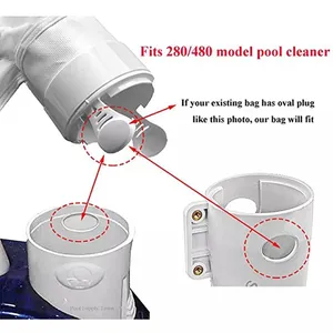 Sac filtrant à fermeture éclair pour nettoyeur de piscine <span class=keywords><strong>Polaris</strong></span> <span class=keywords><strong>280</strong></span> 480, <span class=keywords><strong>pièces</strong></span> de rechange pour filtre de piscine - Product Image 3