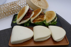 Buns vapeur surgelés Gua Bao <span class=keywords><strong>Pau</strong></span> en gros pour le petit-déjeuner, fabrication OEM, marque privée pour la restauration, les hôtels et les traiteurs - Product Image 5