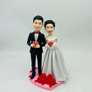 Figuras Románticas de Pareja de Novios para Decoración de Pasteles, en Oferta - Product Image 2