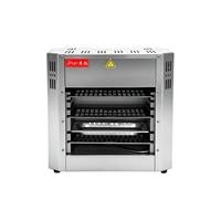 Grill électrique double à conception multi-niveaux, chauffe divers aliments sans mélange de saveurs, disposition verticale optimise le flux de travail, OEM ODM