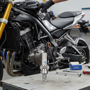 Bujías Premium Buji Cr7hsa para Yamaha PW (TR) BWS 125, XVS 125, XT 125, R, KLX 125, Symphony 125 - Product Image 3