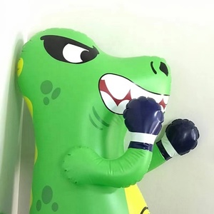 Saco de Boxeo Portátil para Entrenamiento Deportivo, Saco de Boxeo Inflable con Forma de Dinosaurio para Niños - Product Image 5
